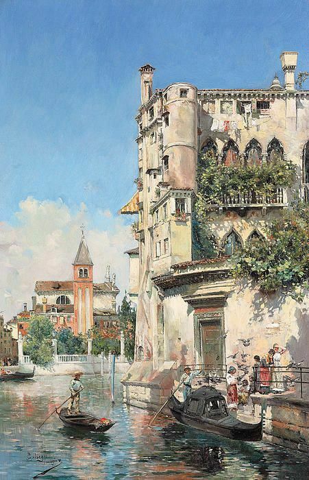 Toile Venise paysage urbain 50x75 cm pour raviver vos souvenirs de voyage