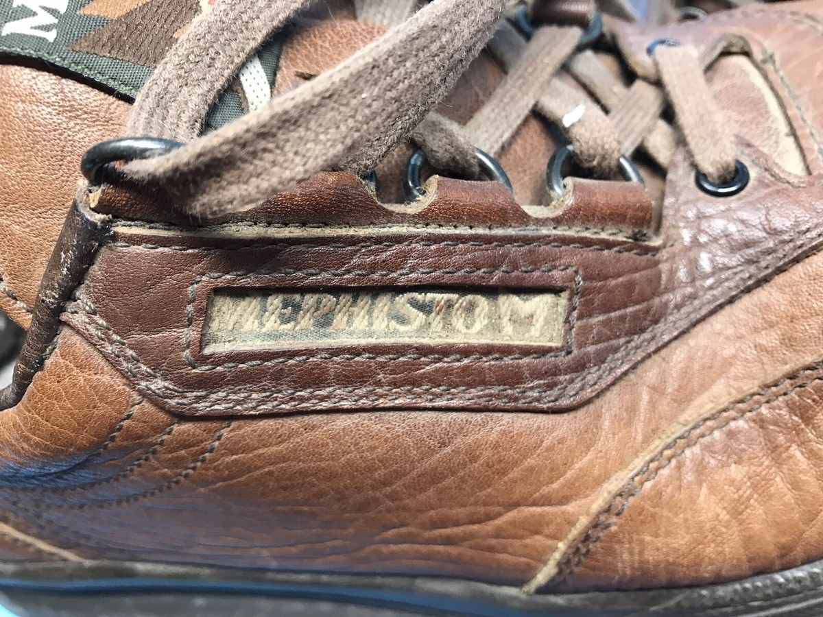 MEPHISTO MATCH RUNOFF AIRJET BROWN LEATHER MEN