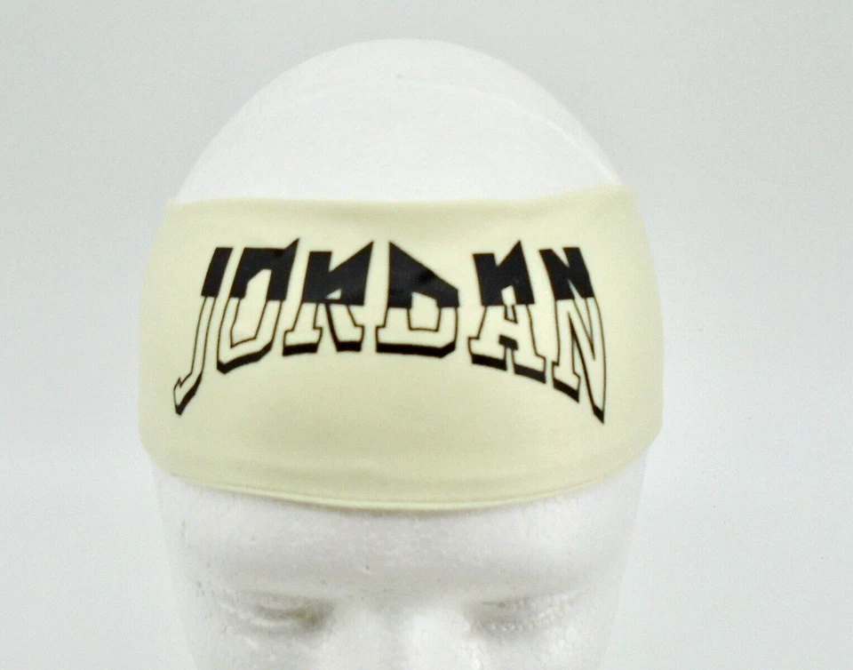 耐克 Jordan Dri-Fit 头带成人图形海玻璃/橙色粉笔/黑色 — 第 2/4 张图片