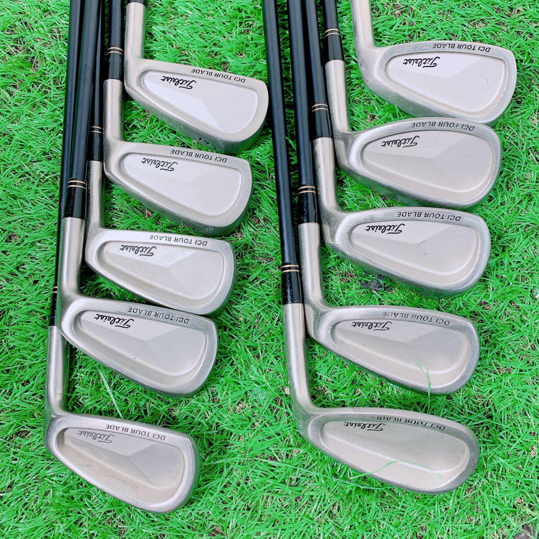 男性用】タイトリスト DCI TOUR BLADE アイアンセット 10本 【公式通販】