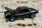 Hot Wheels - 1967 Camaro Malaysia Vintage Black Red Windows