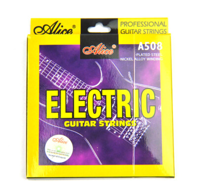 10Sets Alice Electric Guitar Strings Plated Steel Nickel Alloy Winding  A508SL 09 | eBay