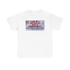 Trump American Patriot T-Shirt, John Birch Society, MAGA Tee, Project 2025