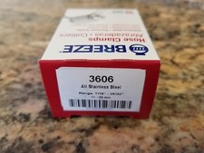 Breeze All Stainless Steel 06 Hose Clamps 1 Box 10 Clamps Usa Made
