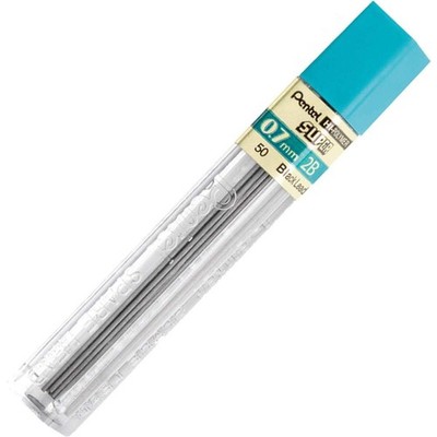 Pentel Druckbleistift Mine HI POLYMER SUPER Härtegrad: 2B 12 Stück
