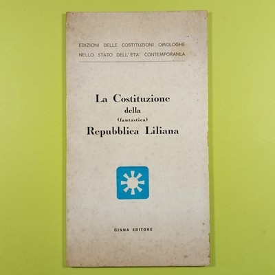 DIE VERFASSUNG DER REPUBLIK LILIAN VON BERNARDO CINNA 1977