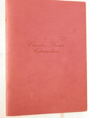 CLAUDIA DACHA TEER L P 1979 Poesie Italienische Literatur Liriche Rime di e