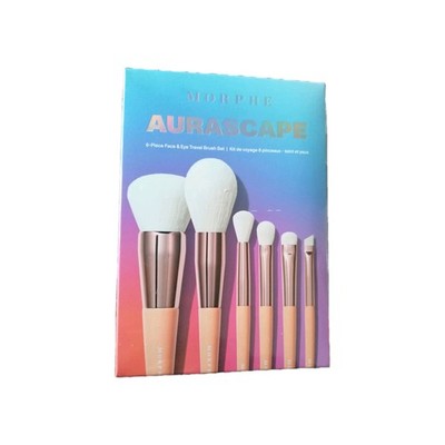 Morphe Aurascape 6-teiliges Gesicht & Augen Reise Pinsel Set Neu in versiegelter Verpackung Neu in OVP! 
