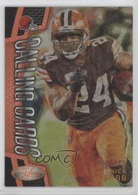 2023 Certified Calling Cards Mirror Orange 69/149 Nick Chubb #CALL-18 7i6