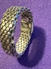 MESH RING 925 STERLING SILVER 1758 AR ITALY SIZE 7 — photo 5