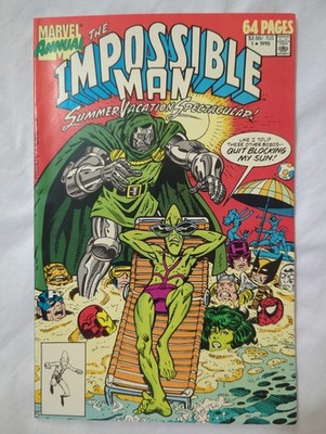 The Impossible Man Summer Vacation Spectacular #1 MINT (Marvel August 1990)