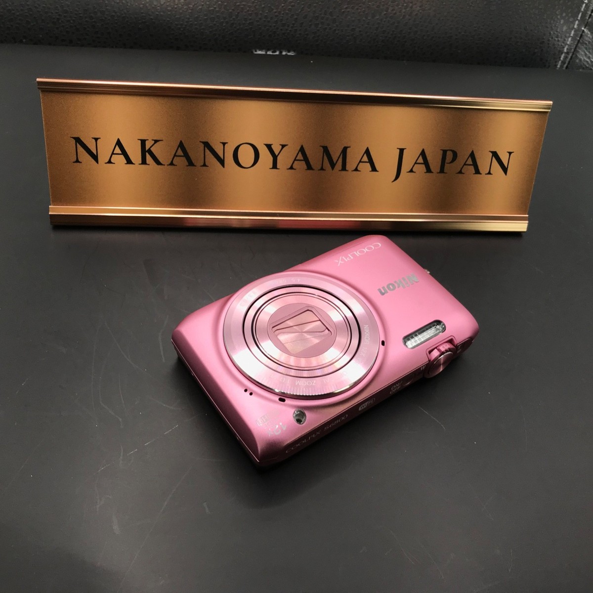 Nikon COOLPIX S6800 16.0MP Digital Camera pink Used from japan