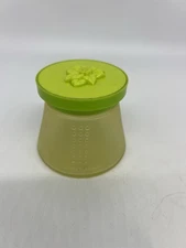 Vintage Avon Lemon Velvet Cream Container Jar -Empty