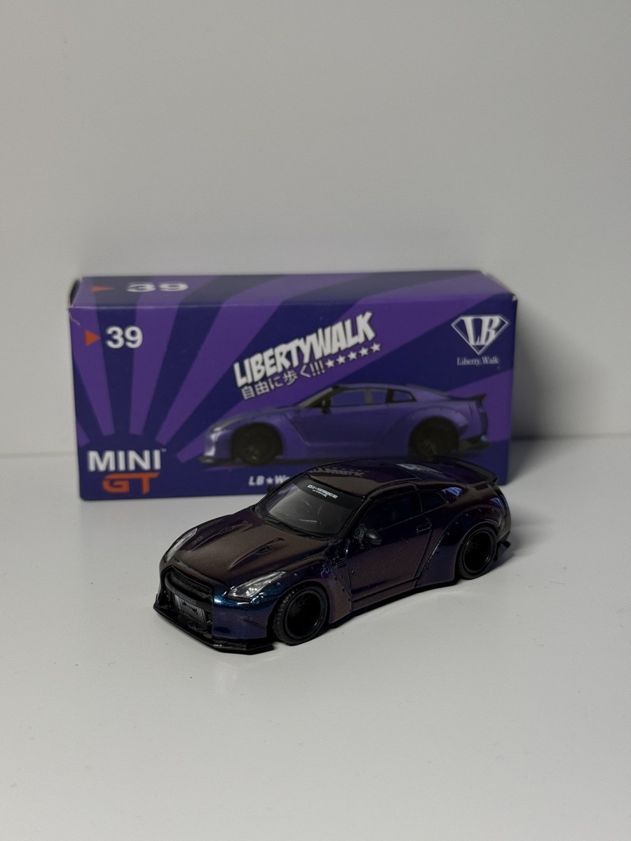 TSM MINI GT 1:64 LIBERTY WALK LB WORKS NISSAN GT-R R35 MAGIC