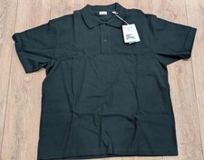 660 Mens BURBERRY EKD Cotton Pique Polo Shirt Ivy Green 2XL
