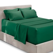 Hearth  Harbor Extra Deep Pocket Sheet Sets Luxury Soft 6 Piece Queen Mattress