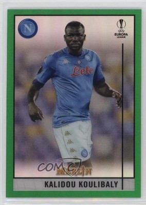 2020 Merlin Collection Chrome UEFA Champions League 24/99 Kalidou Koulibaly 0i7k