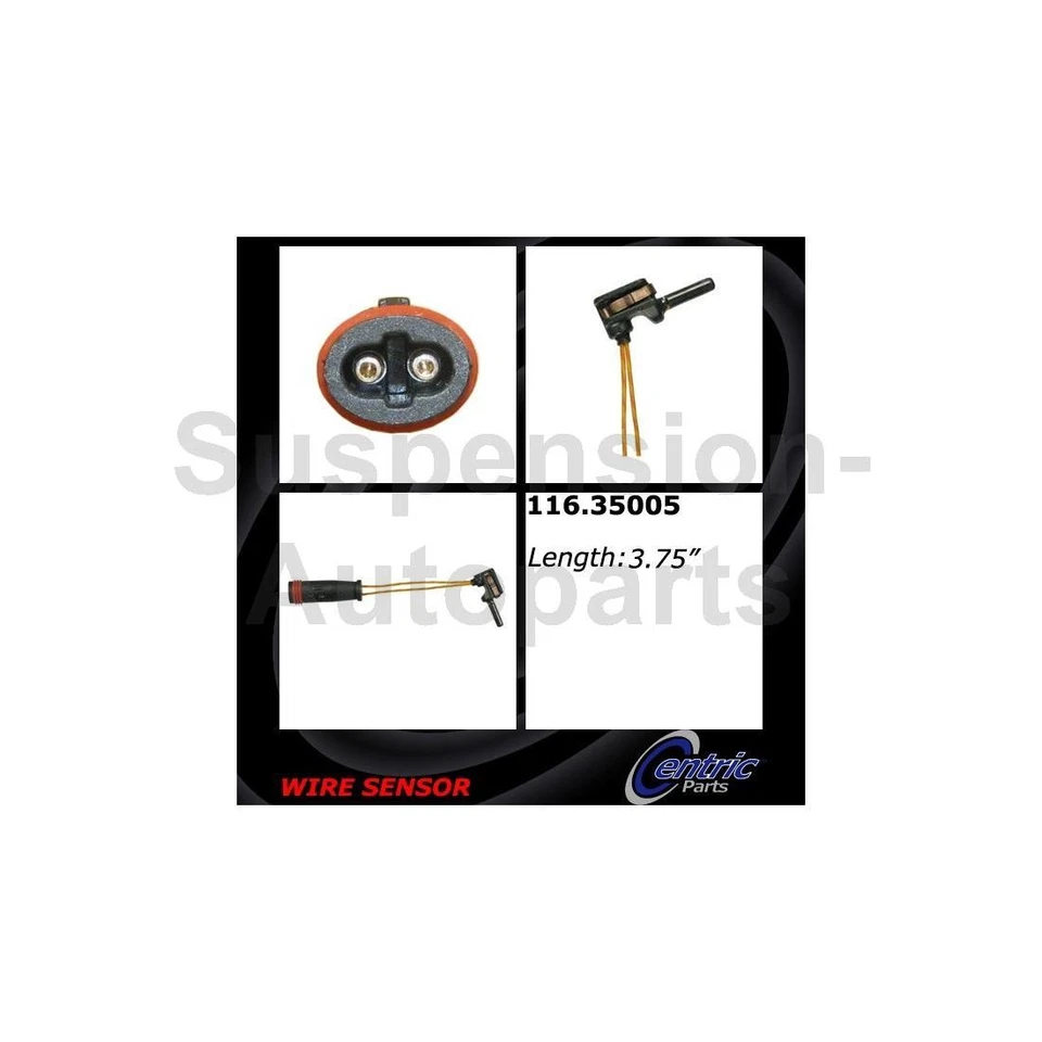 Sensor de desgaste de pastillas de freno delanteras traseras Centric Parts para Mercedes-Benz C32 AMG 2002 Foto 4 de 4