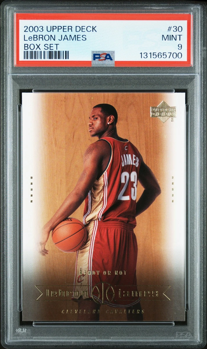 その他 2003 UD Lebron james RC PSA 9 Amazon.com: 2003-04 Upper Deck Box Set #20 Lebron James ROOKIE RC