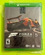 Forza Motorsport 5 Day One Edition Microsoft Xbox One New/Sealed Case Scratch 