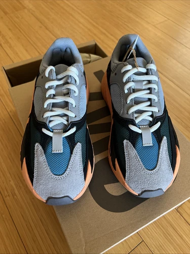 Taglia 4 5 Adidas Yeezy Boost 700 arancione lavato