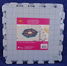 Boye Interlocking Blocking Boards 4 Pieces 12x12" New