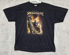 2009 Official Megadeth Arsenal of Megadeth Shirt Size XL Metal Band Bomb