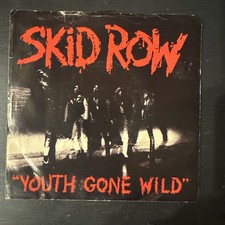 Skid Row  - Youth Gone Wild -  Picture Sleeve PS 7