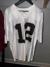 NFL TEAM NEW ORLEANS SAINTS #12 Marques Colston WHITE XL JERSEY (B87) NWT