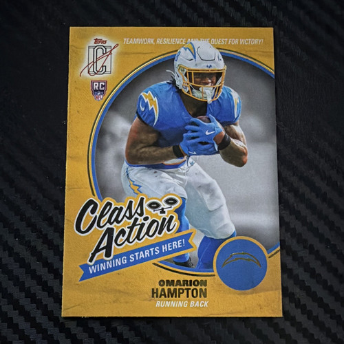 2025 Topps Signature Omarion Hampton Base (RAW)