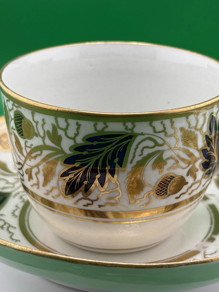 Taza y platillo de té Coalport antiguos Foto 4 de 4