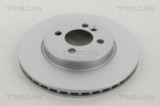 2x TRISCAN Bremsscheibe COATED 8120 11187C f�r MINI R56 CLUBMAN R55 R57 R58 R59