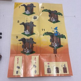 VINTAGE LEGO 6020 Magic Shop Castle Dragon Masters COMPLETE w/ Box & Manual Rare