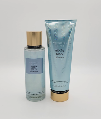 Victoria's Secret Aqua Kiss Shimmer Fragrance Body Mist & Body
