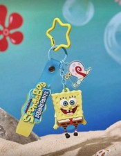 NUEVO Nickelodeon Bob Esponja Pantalones Cuadrados Llavero GARY Llavero Gancho CARTERA ENCANTO
