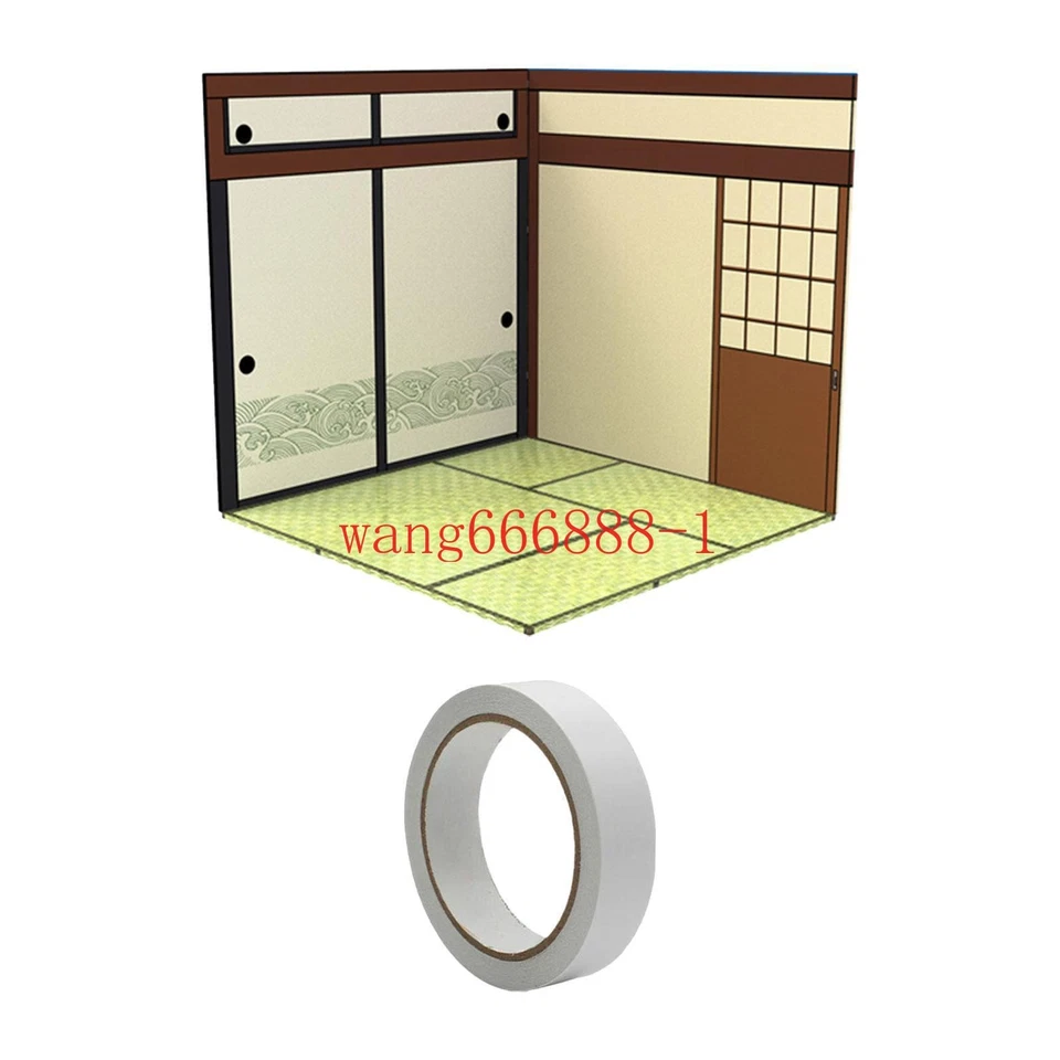 Diorama 1/12 Backdrop Showcase for Action Figures Vehicle Scene Mini Doll Toy - Image 4 of 4