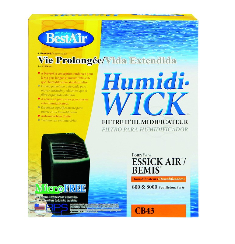 Wick 1 Pk For Fits For Essickair, Bemis And Aircare