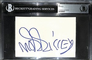 Morrissey Autograph | eBay