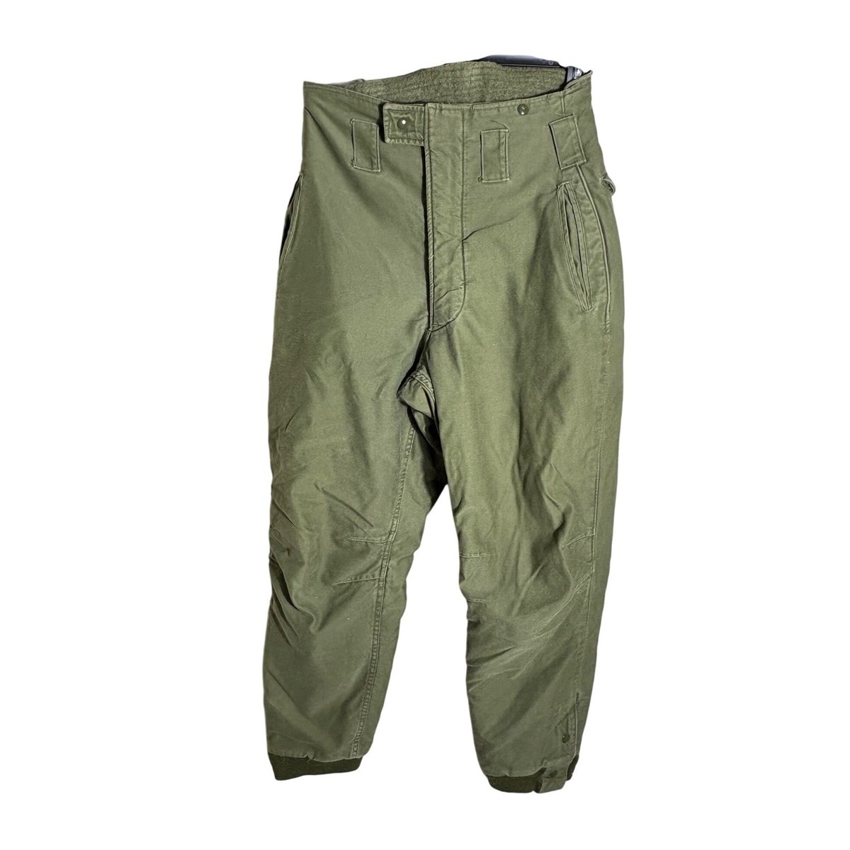 Vintage 60s US Military M-1951 Cold Weather Trousers Small M51