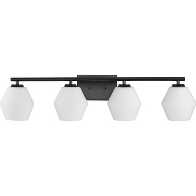 Progress Lighting P300433 Copeland 4 Light 33''W Vanity Light - Black