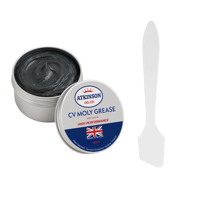 CV Moly Fett 100g Tube Premium MoS2 CV Gelenk & Lager Atkinson Oil Co