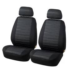 Universal Car Seat Covers Full Set Cloth Set for Most Sedans Vans Suvs Trucks Ca