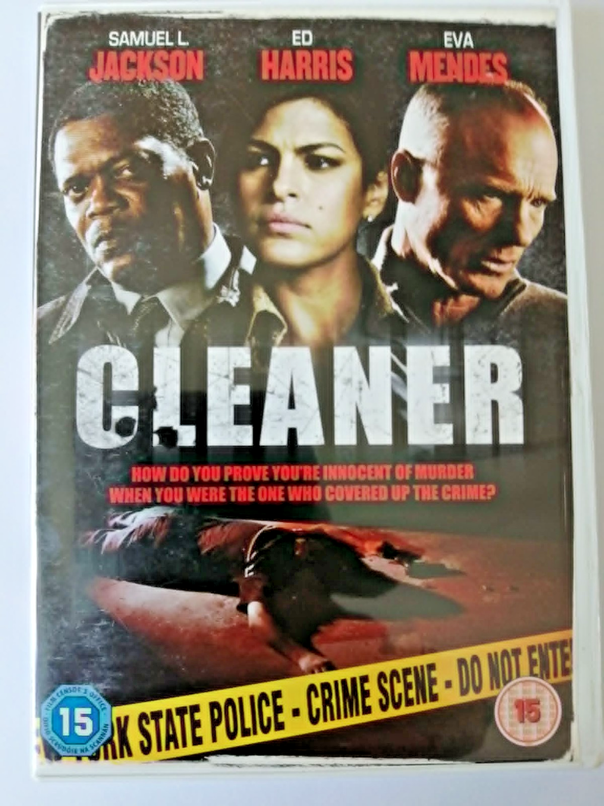 DVD Cleaner. Movie. Film. Samuel L Jackson. Ed Harris. Eva Mendes. Keke Palmer