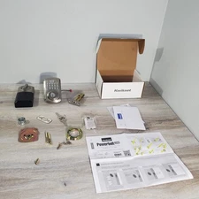 Kwikset Powerbolt 250 10-Button Keypad SatinNickel Electronic Deadbolt Door Lock