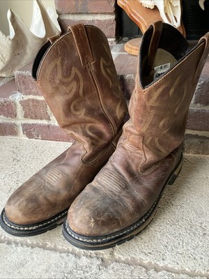 Rocky Roper Bridle Men's 11W Western Cowboy Boots