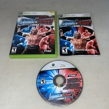 WWE Smackdown vs. Raw 2007 Xbox 360 CIB Complete with Manual Tested
