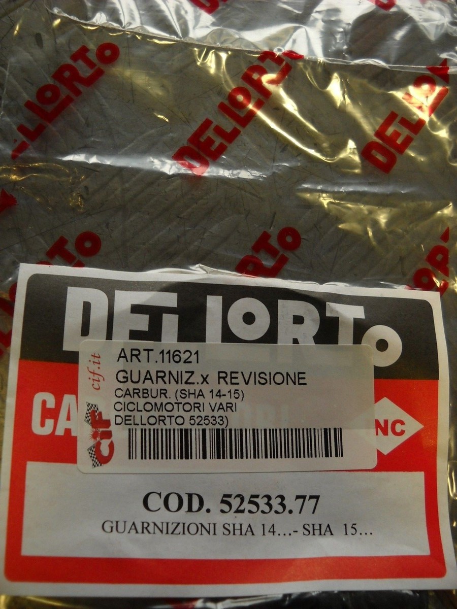 Carburettor DELL'ORTO SHA 14 12L Flat Slider 01515 Standard 14 Mm Connection E