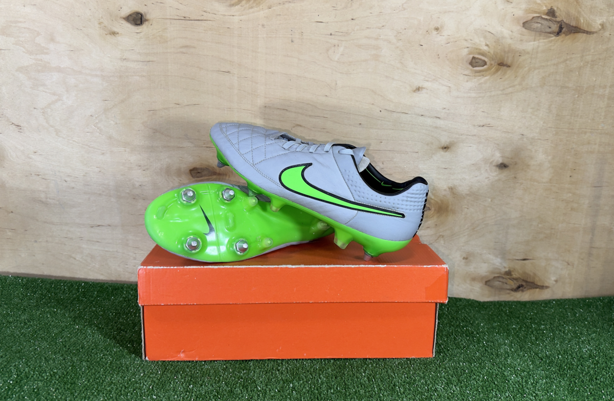 Nike Tiempo Legend V SG 631614-031 Elit Grey boots Cleats mens