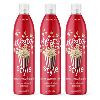 Popcorn Butter Spray - Movie Theater Butter Flavor Spray - Butter Seasoning S...