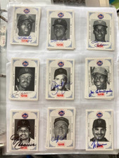NY Mets Autograph Wiz cards  Names  A - C